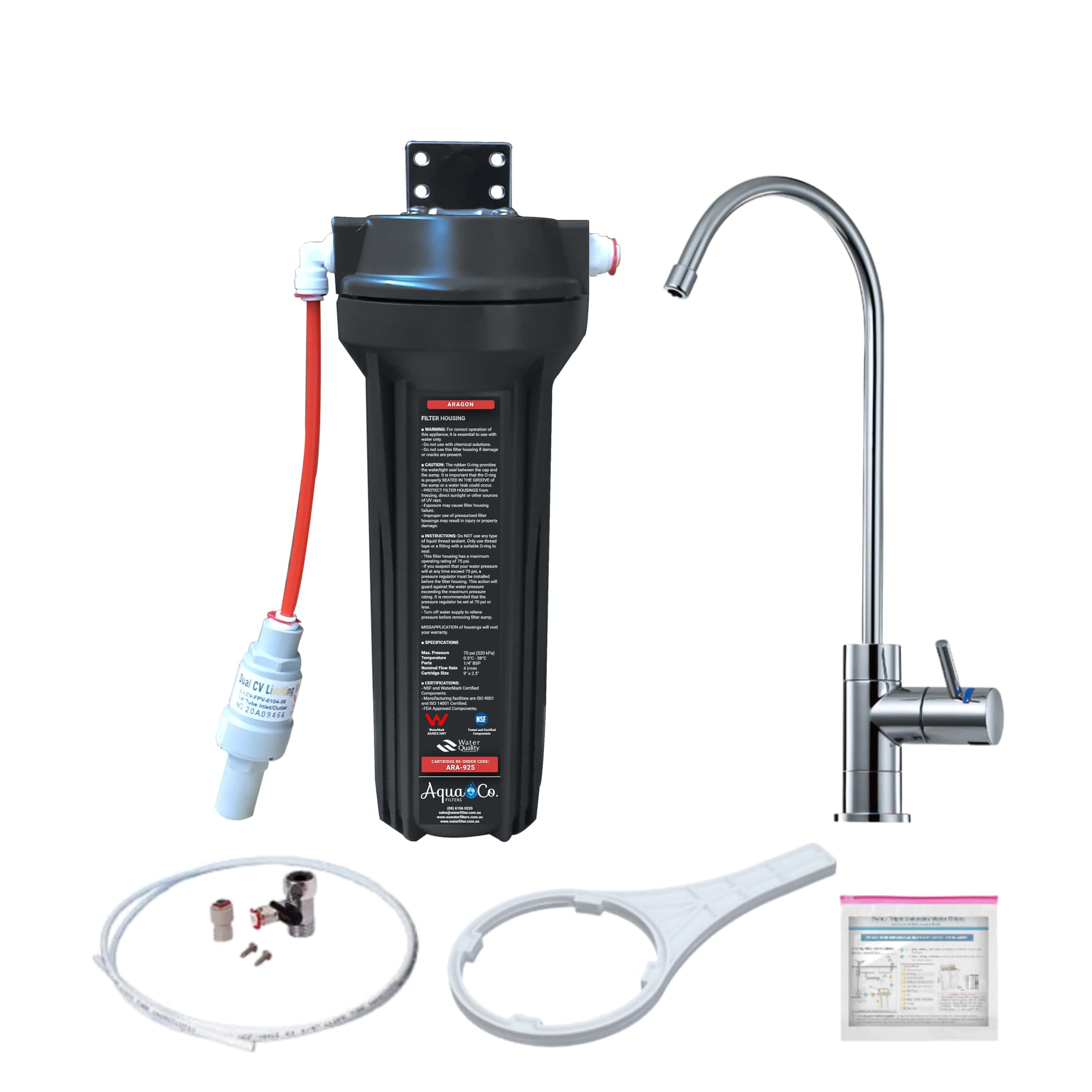 Single Undersink Water Filter