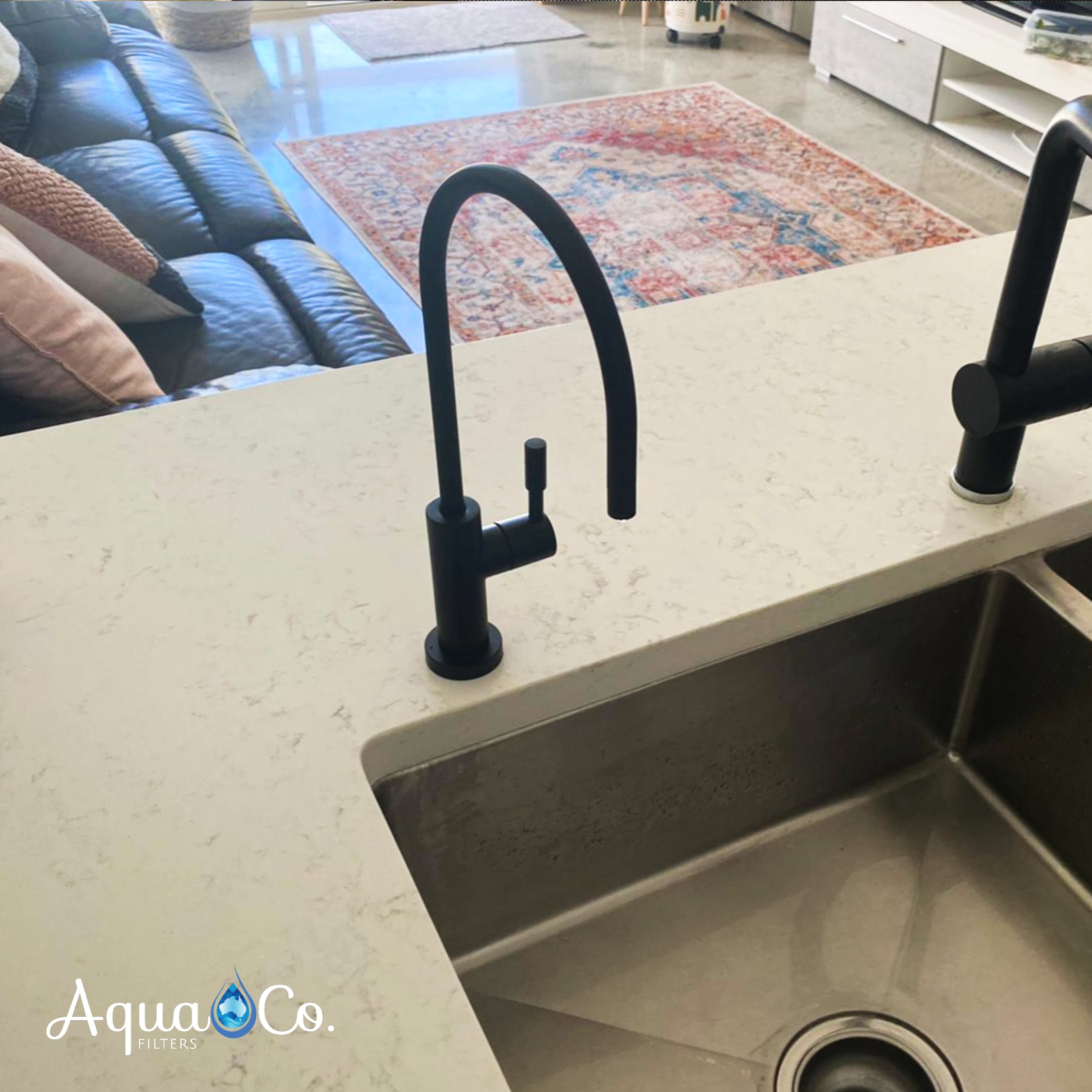 High Loop Shape Tap Matte Black - Image 2