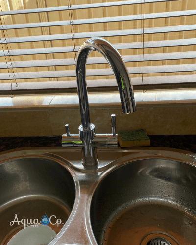 Chrome 3 Way Mixer High Loop with LED Filter Change Reminder - Image 4