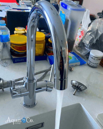 Chrome 3 Way Mixer High Loop with LED Filter Change Reminder - Image 7