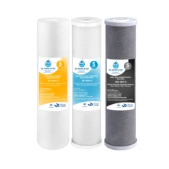 20" x 4.5" Standard Whole House Replacement Cartridges For Three Stage System
