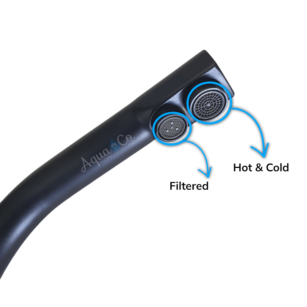 Matte Black 3 Way Mixer Side Lever - Image 7