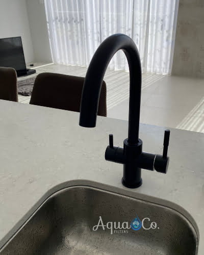 Matte Black 3 Way Mixer High Loop - Image 2