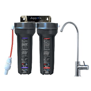 Twin Undersink with Fluoride and Aragon