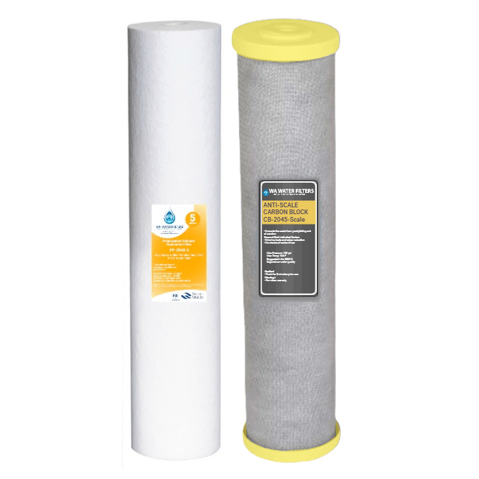 20″ Sediment and Anti-Scale Replacement Filters for Chlorine, Taste and Odour, VOCs, Pesticides, Herbicides Reduction and Scale Build Up Prevention - Image 2