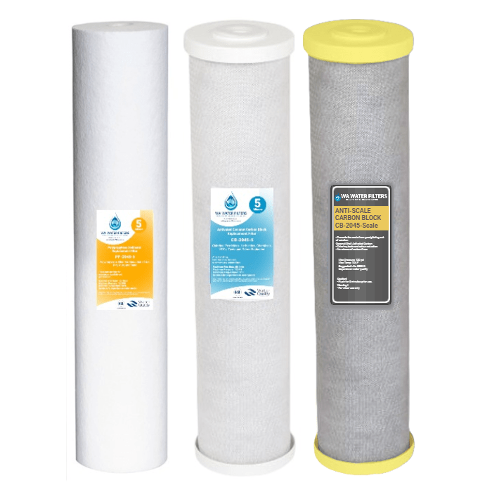 20″ Anti-Scale Whole House Replacement Cartridges For Three Stage System - Image 2