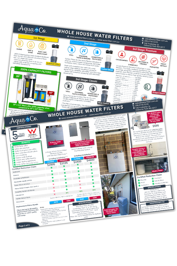 Brochure-Whole-House-Water-Filters-AquaCo Brochure Whole House Water Filters