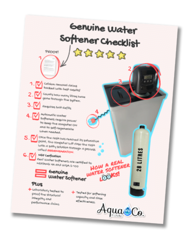 Water-Softener-Checklist-VR AquaCo Water Softener Checklist